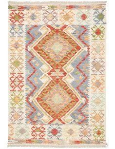 Kilim 123x178 Cm Kilim, Afghanistan, Hand-carded Wool (warp: