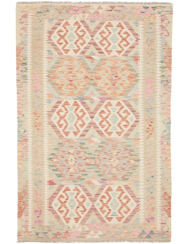 Kilim 121x186 Cm Kilim, Afghanistan, Lana Cardata A Mano