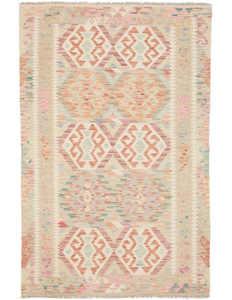 Kilim 121x186 Cm Kilim, Afghanistan, Hand-carded Wool (warp:
