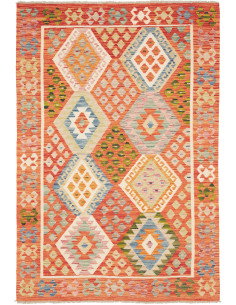 Kilim 126x185 Cm Kilim Afghanistan Lana Cardata A Mano