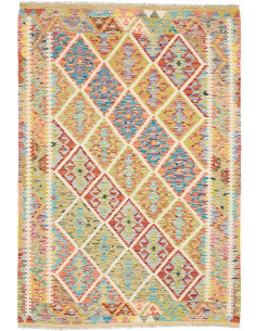 Kilim 125x179 Cm Kilim, Afghanistan, Hand-carded Wool