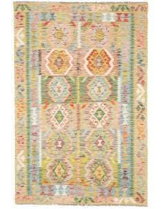 Kilim 121x182 Cm Kilim Afghan, Hand-carded Wool, Cotton