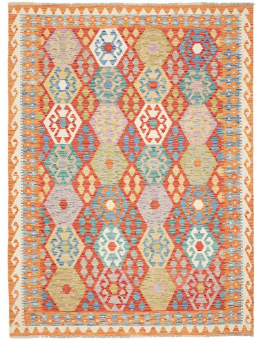 Kilim 174x234 Cm Kilim, Afghanistan, Hand-carded Wool (warp: