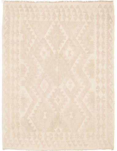 Kilim 152x198 Cm Kilim, Afghanistan, Hand-carded Wool (warp: