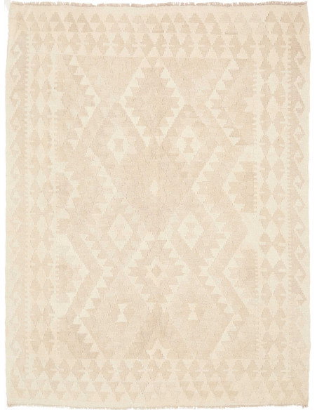 Kilim 152x198 Cm Kilim, Afghanistan, Hand-carded Wool (warp: