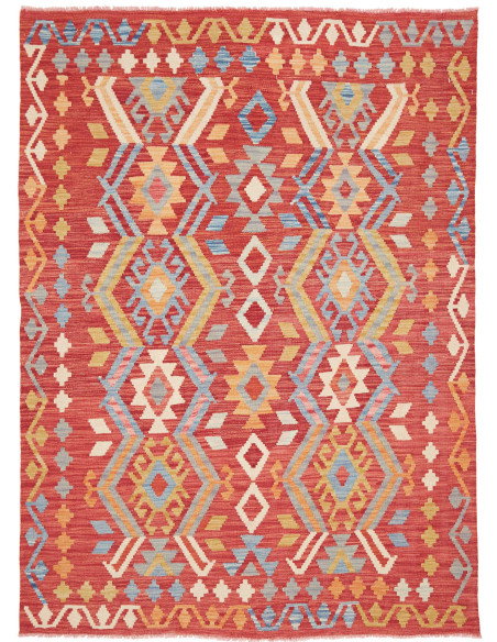 Kilim 149x205 Cm Kilim Afghanistan Hand-carded Wool Cotton