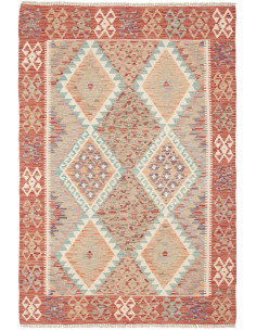 Kilim 121x180 Cm Kilim, Afghanistan, Hand-carded Wool (warp: