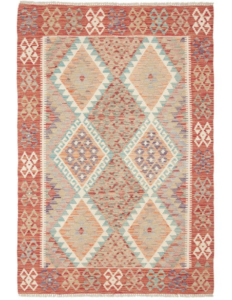Kilim 121x180 Cm Kilim, Afghanistan, Hand-carded Wool (warp: