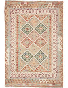 Kilim 123x178 Cm Kilim, Afghanistan, Hand-carded Wool,