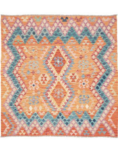Kilim 156x164 Cm Kilim Afghanistan Hand-carded Wool