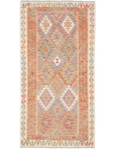 Kilim 101x196 Cm Kilim, Afghanistan, Lana Cardata A Mano,