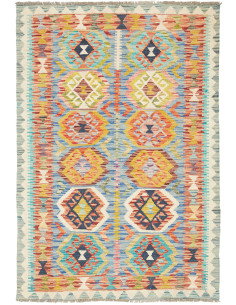 Kilim 103x151 Cm Kilim, Afghanistan, Lana Cardata A Mano