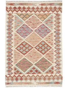 Kilim 101x150 Cm Kilim Afghanistan, Lana Cardata A Mano, 0.3