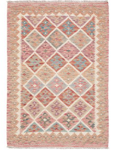 Kilim 105x150 Cm Kilim, Afghanistan, Hand-carded Wool (warp: