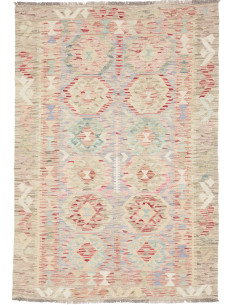 Kilim 104x150 Cm Kilim Afghanistan Lana Cardata A Mano