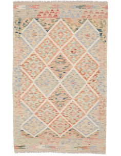 Kilim 103x163 Cm Kilim, Afghanistan, Lana Cardata A Mano,