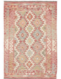 Kilim 102x147 Cm Kilim, Afghanistan, Lana Cardata A Mano,