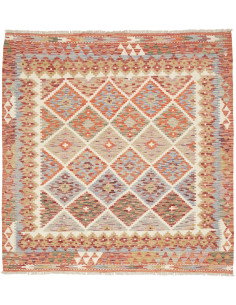 Kilim 150x152 Cm Kilim Afghanistan Lana Cotone