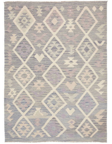 Kilim 127x173 Cm Kilim Afghanistan Lana Cardata A Mano