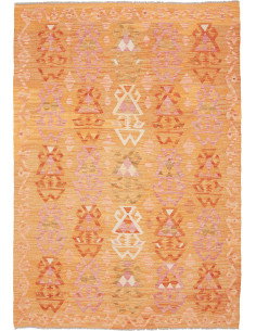 Kilim 128x185 Cm Kilim, Afghanistan, Lana Cardata A Mano,