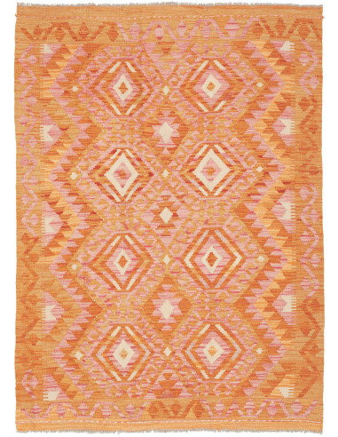 Kilim 125x170 Cm Kilim Afghanistan, Lana Cardata A Mano,