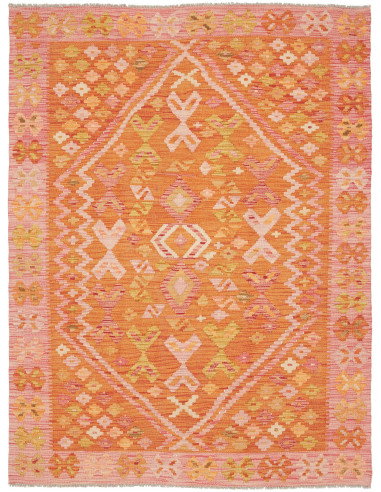 Kilim 135x181 Cm Kilim Afghanistan Lana Cardata A Mano