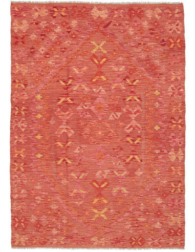 Kilim 128x185 Cm Kilim, Afghanistan, Hand-carded Wool