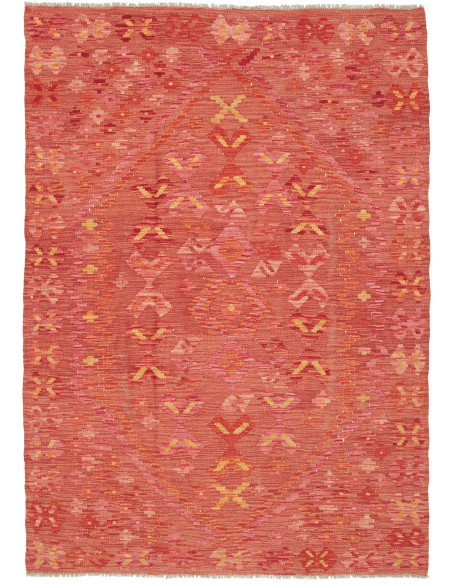 Kilim 128x185 Cm Kilim, Afghanistan, Hand-carded Wool