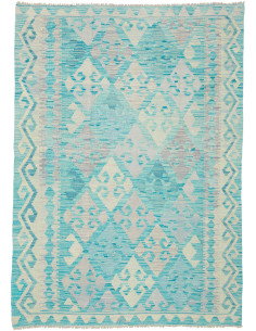 Kilim 126x177 Cm Kilim, Afghanistan, Lana Cardata A Mano