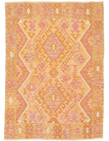 Kilim 127x176 Cm Kilim, Afghanistan, Hand-carded Wool (warp: