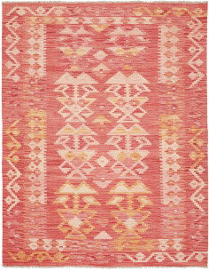Kilim 135x172 Cm Kilim, Afghanistan, Hand-carded Wool (warp: