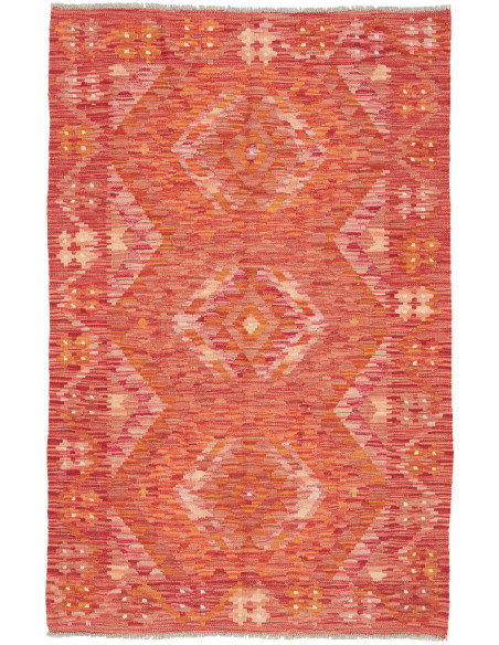Kilim 96x152 Cm Kilim Afghanistan, Hand-carded Wool (cotton
