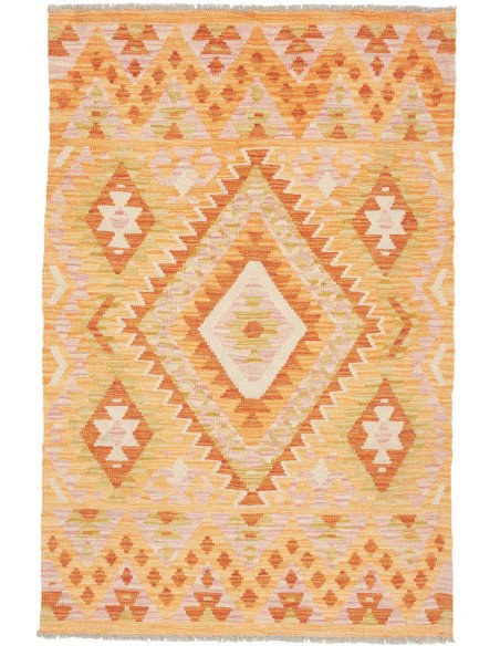 Kilim 100x152 Cm Kilim, Afghanistan, Lana Cardata A Mano,