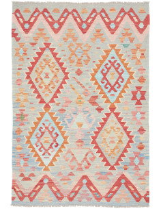 Kilim 105x157 Cm Kilim, Afghanistan, Hand-carded Wool (warp: