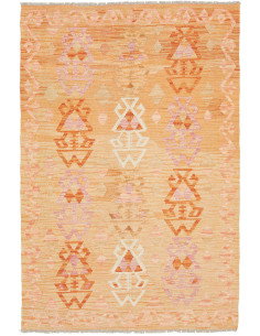 Kilim 102x158 Cm Kilim, Afghanistan, Hand-spun Wool, Cotton