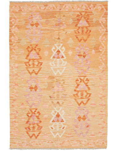 Kilim 102x158 Cm Kilim, Afghanistan, Hand-spun Wool, Cotton