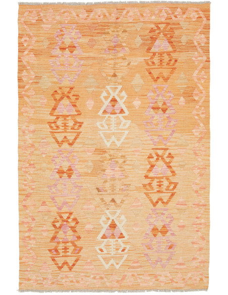 Kilim 102x158 Cm Kilim, Afghanistan, Hand-spun Wool, Cotton