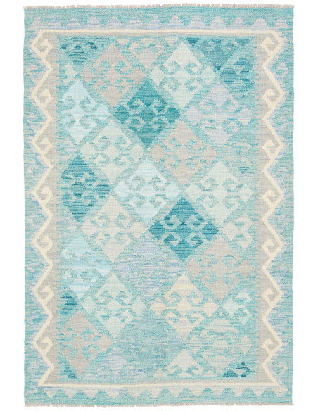 Kilim 99x149 Cm Kilim, Afghanistan, Hand-carded Wool (warp: