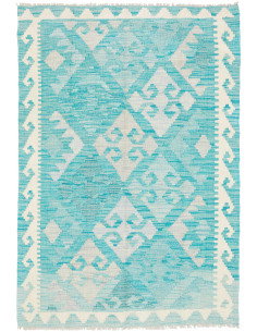 Kilim 95x142 Cm Kilim, Afghanistan, Hand-carded Wool (warp: