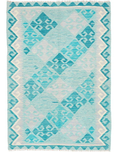 Kilim 105x149 Cm Kilim, Afghanistan, Hand-carded Wool (warp: