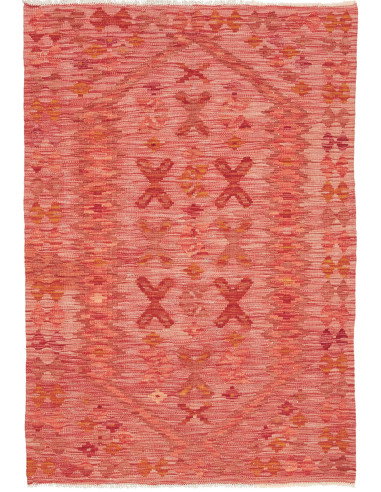 Kilim 100x147 Cm Kilim, Afghanistan, Hand-carded Wool (warp: