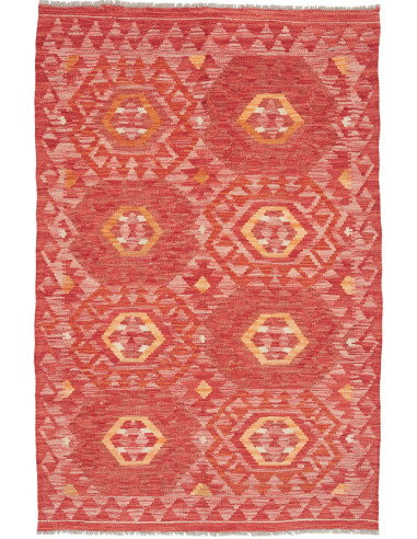 Kilim 103x157 Cm Kilim Afghanistan, Lana Cardata A Mano,