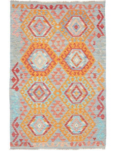 Kilim 108x163 Cm Kilim, Afghanistan, Lana Cardata A Mano,