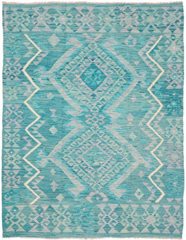 Kilim 148x195 Cm Kilim, Afghanistan, Hand-carded Wool,