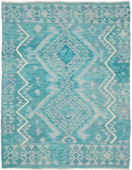 Kilim 148x195 Cm Kilim, Afghanistan, Lana Cardata A Mano,