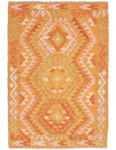 Kilim 101x148 Cm Kilim, Afghanistan, Hand-carded Wool (warp:
