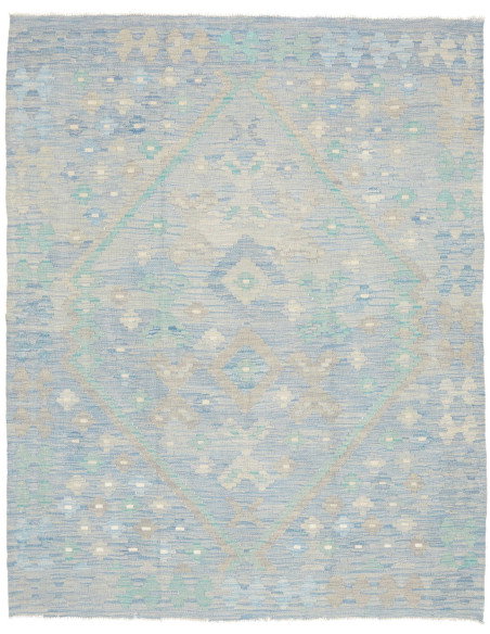 Kilim 154x193 Cm Kilim, Afghanistan, Lana Cardata A Mano,