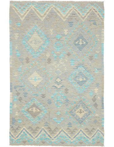 Kilim 120x187 Cm Kilim Afghanistan, Hand-carded Wool, Cotton