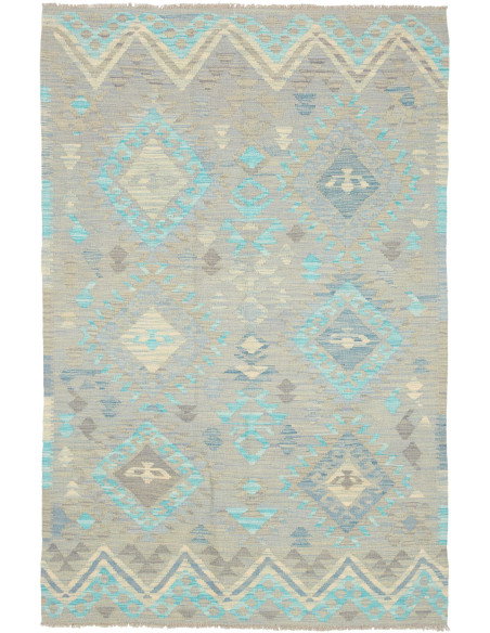 Kilim 120x187 Cm Kilim Afghanistan, Hand-carded Wool, Cotton