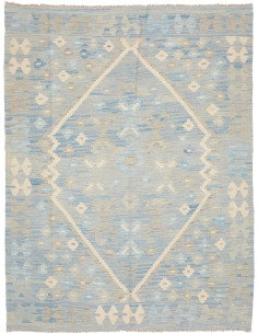 Kilim 152x196 Cm Kilim, Afghanistan, Lana Cardata A Mano,